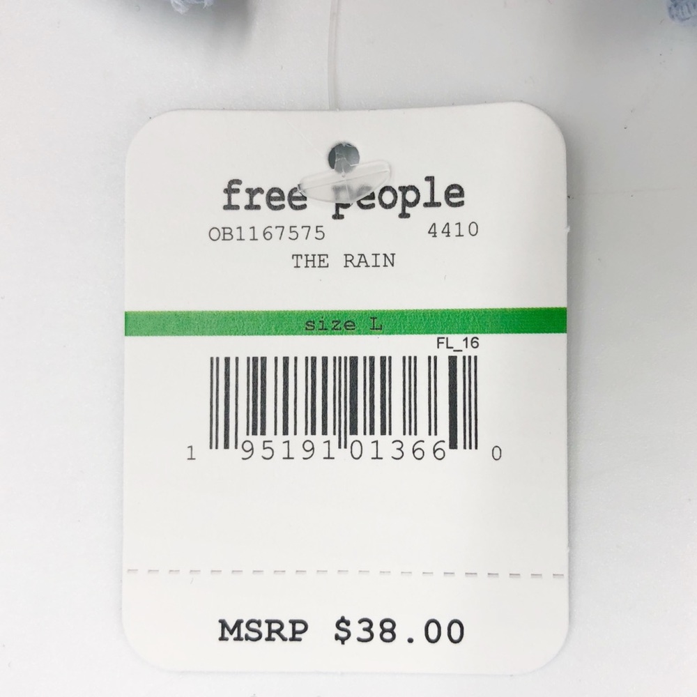 Free People Sierra Bandeau Bra Blue Rain - Picture 10 of 12